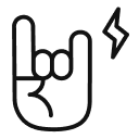 rock and roll symbol