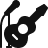 guitar and microphone