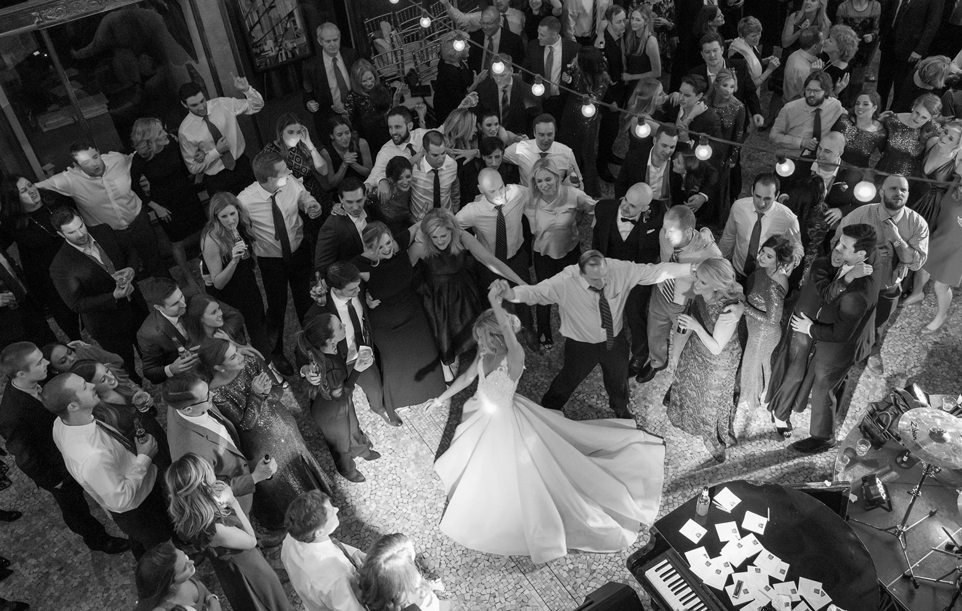 bride dancing with father