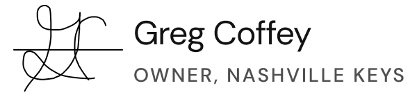 nashville keys owner signature
